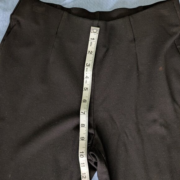 Sleek and petite straight-leg black slacks - Picture 7 of 7